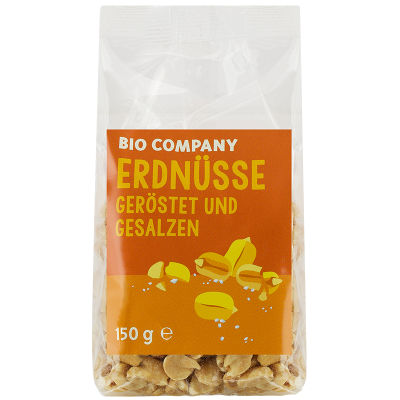 Erdnusskerne geröstet und gesalzen (150g) BC